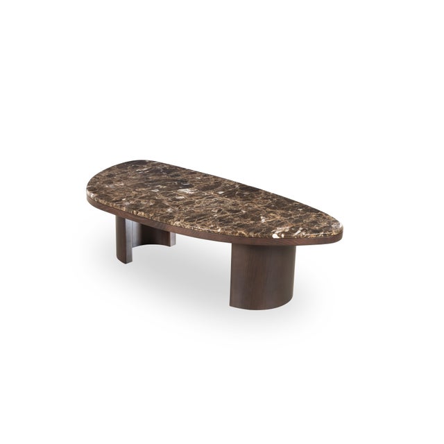 The centre table Malgage, with his organic line, made us think of the shape of the Africa’s island of Madagascar, and for...