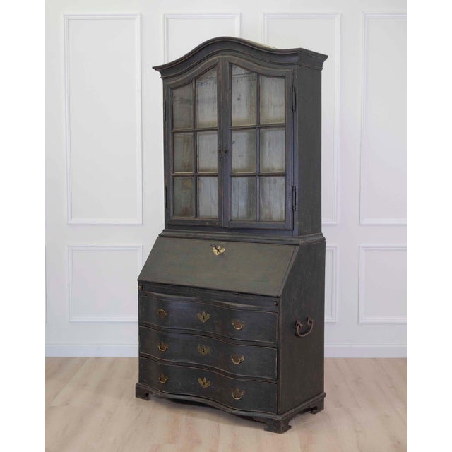 Swedish 18th Century Baroque Vitrine For Sale - Image 10 of 12