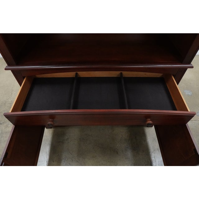 Bassett Furniture Traditional China Cabinet For Sale - Image 13 of 14