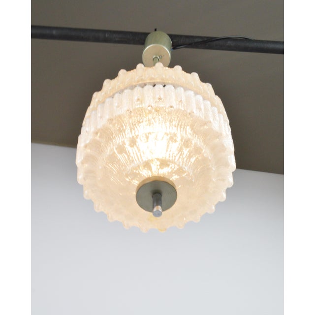 Glass Pendant Lamp, 1970s For Sale - Image 6 of 10