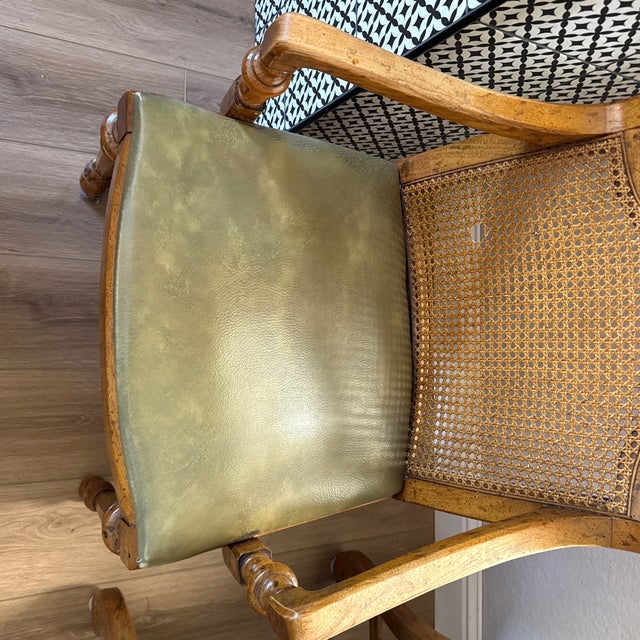 Vintage Drexel French Provincial Dining Armchairs, A Pair For Sale - Image 6 of 12