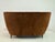 Mid-Century Modern Italian Curved Sofa in Cotton Velvet, 1950s For Sale - Image 3 of 12