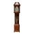 Howard Miller Cherry Grandfather Clock Mechanical Triple Weight Pendulum For Sale