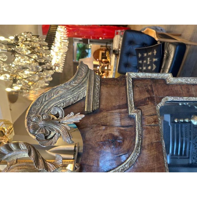 Glass Antique Georgian Giltwood Pier Mirror, 1750 For Sale - Image 7 of 16