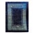 Mid 20th Century Handwoven Persian Tribal Gabbeh Rug – “Stars at Night” – 9'7" × 6'4" For Sale