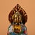 This is a magnificent set of three vintage Chinese Cloisonné (Jingtai Lan) Buddha statues, depicting the Western Paradise...
