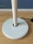 Space Age White Mushroom Swing Arm Floor Lamp from Dijkstra For Sale - Image 9 of 11