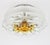Italian Mid 20th Century Italian Flush Mount or Wall Sconce Mazegga Murano For Sale - Image 3 of 10