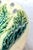 Antique Late 1800s Luneville Barbotine Majolica Asparagus and Artichoke Plate For Sale In Dallas - Image 6 of 13