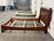 Shermag Queen Size Shermag Louis Philippe Sleigh Bed Frame For Sale - Image 4 of 12