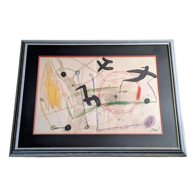 Joan Miró, Maravillas Con Variaciones Acrósticas 5, 1975, Lithograph For Sale