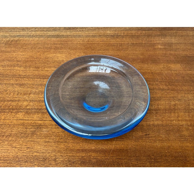 1960s Mid-Century Modern Danish Glass Bowl by Per Lütken for Holmegaard, 1960s For Sale - Image 5 of 18