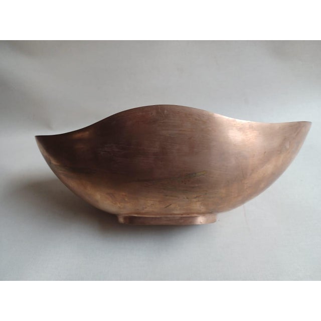 Bronze Centerpiece Bowl by Esa Fedrigolli, Italy, 1980s For Sale - Image 4 of 6
