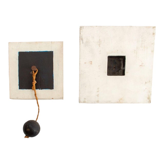 Domenick Capobianco Mixed Media Sculptures, 2 For Sale
