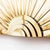 Brass 1980s Large Brass "Sunrise" Wall Sculpture by Curtis Jere, Signed For Sale - Image 8 of 15