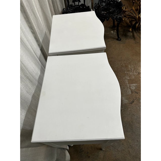 French Bombee Night Stands, Pair For Sale In Miami - Image 6 of 8