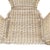 Wood Vintage High-Back Woven Wicker & Rattan Armchair For Sale - Image 7 of 18