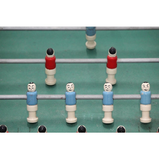 Vintage Football Game Table in Wood, France, 1950s For Sale - Image 4 of 18