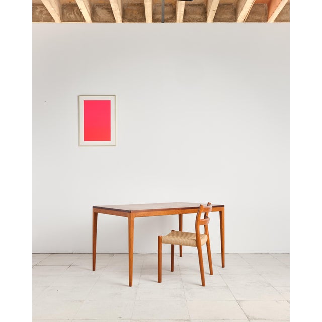 Wood Mid-Century German Extendable Dining Table in Teak and Oak by Hartmut Lohmeyer for Wilkhahn, 1960s For Sale - Image 7 of 18