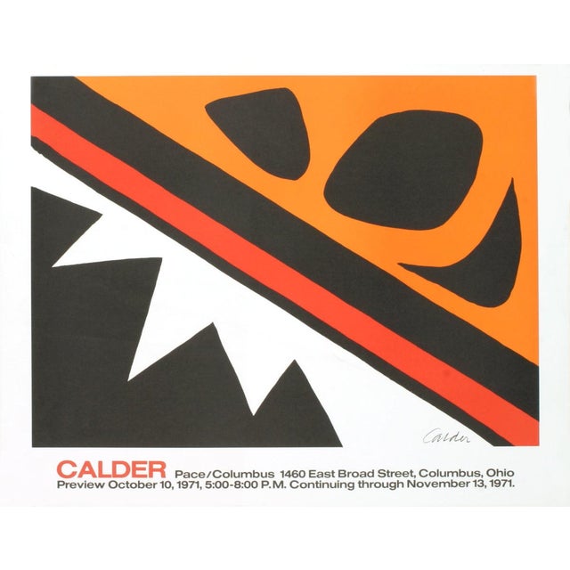Artist: Alexander Calder Title: La Grenouille et la Scie (small) Year: 1971 Signed: No Medium: Lithograph Paper Size: 18 x...