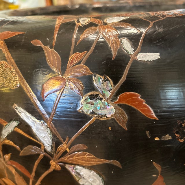 Antique Art Nouveau Japanese Hibachi or Planter. For Sale - Image 4 of 6