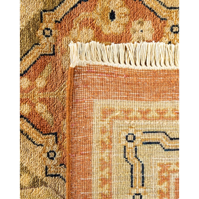 2000 - 2009 Eclectic, One-of-a-Kind Hand-Knotted Area Rug - Brown, 9' 2" x 11' 7" For Sale - Image 5 of 8