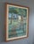 Mid-Century Modern 'Pathway to the Sea' Vintage Original Landscape Oil Painting, Framed For Sale - Image 4 of 13