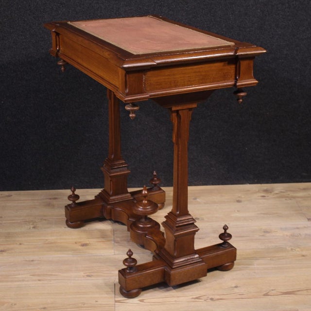 19th Century Italian Writing Table, 1880s For Sale - Image 6 of 13