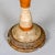 Early 20th Century Italian Pricket Stick in Brown and White For Sale In Detroit - Image 6 of 11