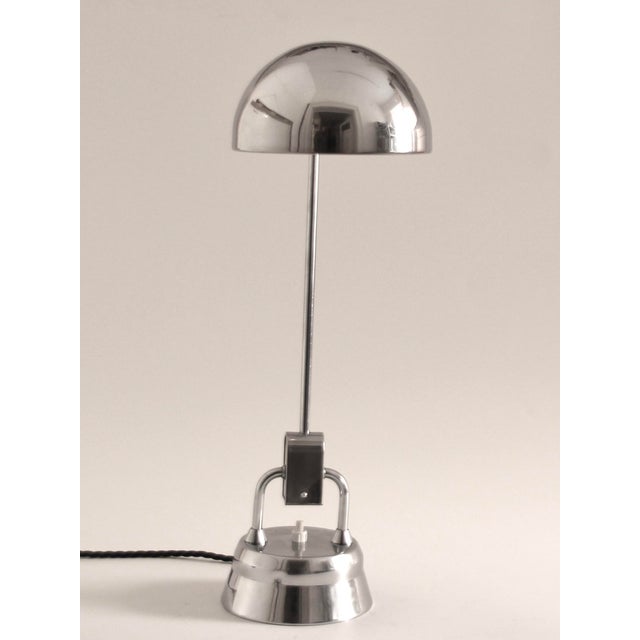 Charlotte Perriand Model 600 Chrome Lamp by Charlotte Perriand for Jumo, 1940s For Sale - Image 4 of 16