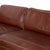 Valentino Corner Sofa in Cognac Leather from Machalke For Sale - Image 5 of 17