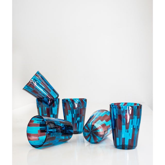 Ribes Collectable Glasses by Mariana Iskra, Set of 6 For Sale - Image 12 of 18