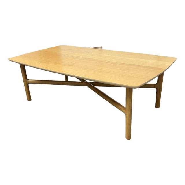 Article Brezza Light Oak Coffee Table For Sale