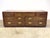 Henredon Scene One Campaign Style 7-Drawer Long Dresser in Oak & Brass For Sale - Image 10 of 12