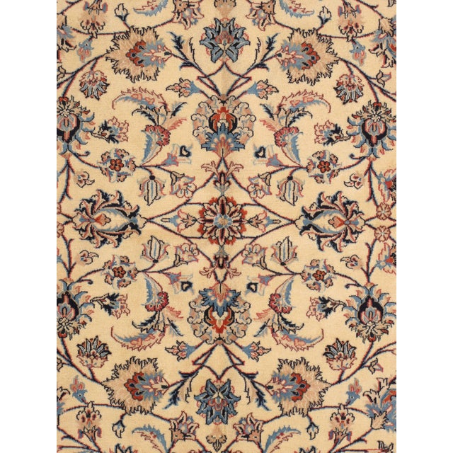 Persian Antique Persian Mashad Rug 6'6" X 9'6" For Sale - Image 3 of 4