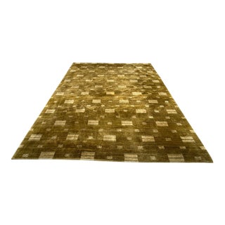 8ft 3in × 10ft 1in Barbara Barry for Tufenkian Floating Earth Area Rug For Sale