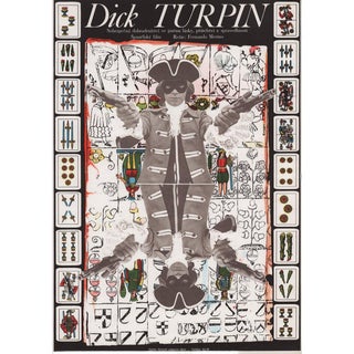 Dick Turpin 1977 Czech A3 Film Poster For Sale
