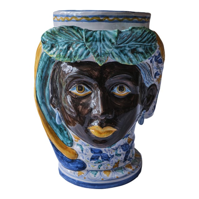 Dolce & Gabbana Ceramic Moor's Head For Sale