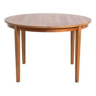 Extendable Teak Dining Table, 1960s For Sale