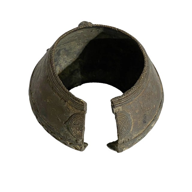 Bronze Bronze Currency Bracelet Gan Burkina Faso with Ancestors For Sale - Image 8 of 11