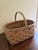 Early 20th Century Split Oak Gathering Basket With Warm Patina For Sale - Image 4 of 9