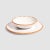 Not Yet Made - Made To Order ZdG Ramatuelle Natural Bamboo Dinner Plates - Set of 2 For Sale - Image 5 of 9
