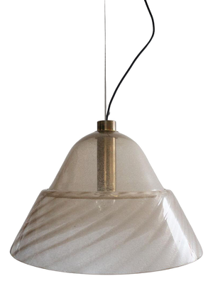 Murano Glass Pendant Lamp from Mazzega, 1970