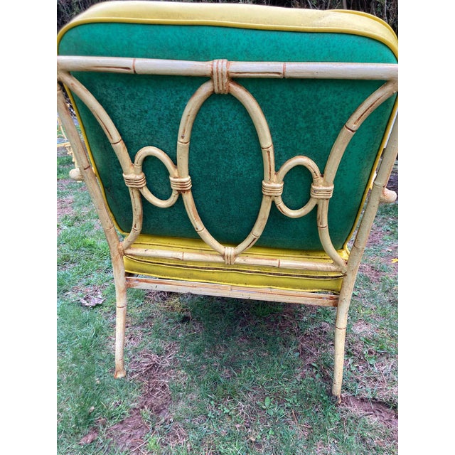 1950s Faux Bamboo Garden Furniture Set 4 Pieces Chairish