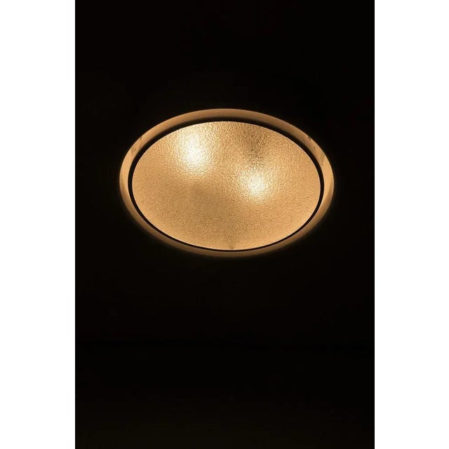 Vintage Metal Ceiling Lamp For Sale - Image 4 of 10