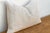 Moroccan Ivory Diamond Lumbar Moroccan Silk Pillow For Sale - Image 3 of 8