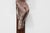Belgian Wooden Crucifix with Painted Plaster Corpus and Metal Inri Plaque, 1920 For Sale - Image 6 of 10