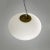 1960s Mid-Century Modern Italian Opaline Glass Pendant Lamp from Stilnovo, 1960s For Sale - Image 5 of 15