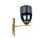 Italian Adjustable Sconce in Black Aluminum and Brass, 1950s For Sale - Image 12 of 12