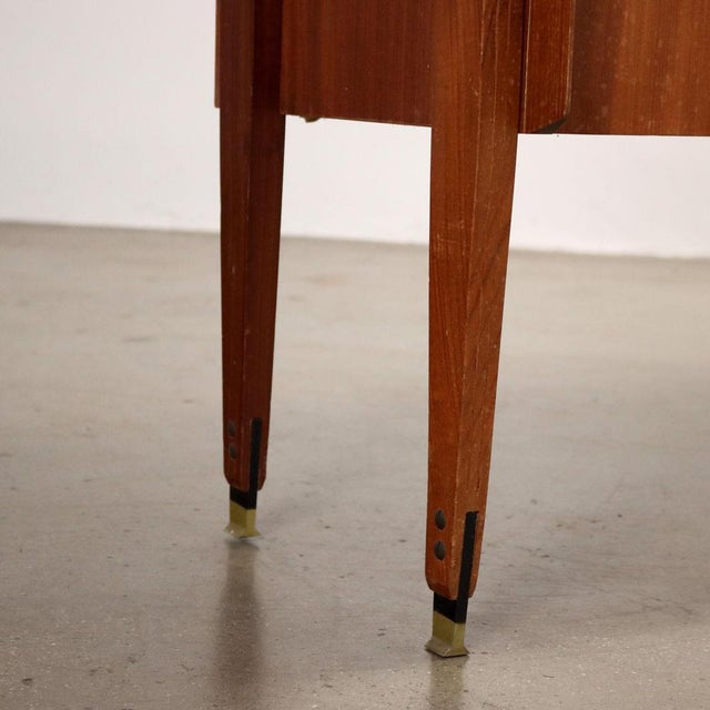 Brown Vintage Cupboard in Teak Veneer, 1960s For Sale - Image 8 of 10